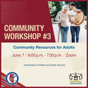 Community Workshop #3. Understanding Disability in Alberta. May 24 from 6 p.m. to 7:30 p.m. on Zoom.