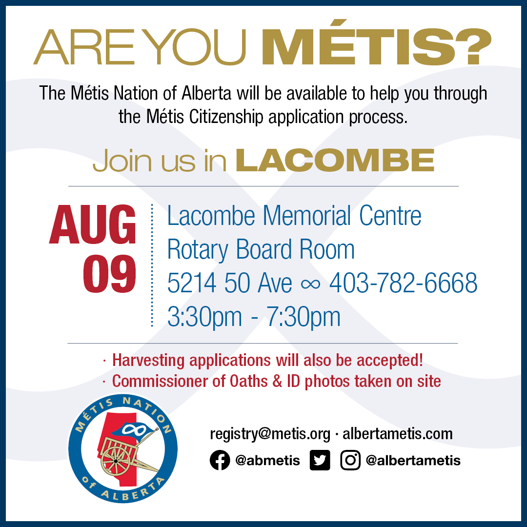 Registry Drive Métis Nation of Alberta