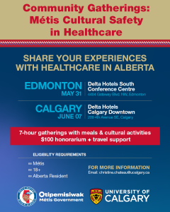 Cultural Safety in Healthcare poster, click to open link.