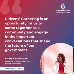 Citizens’ Gathering is an opportunity for us to come together as a community and engage in the important conversations that shape the future of our government.