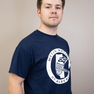 Blue Métis Nation of Alberta T-shirt