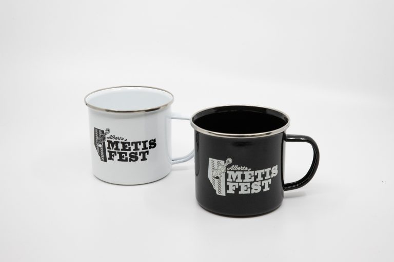 Alberta Métis Fest Mugs in Black and White